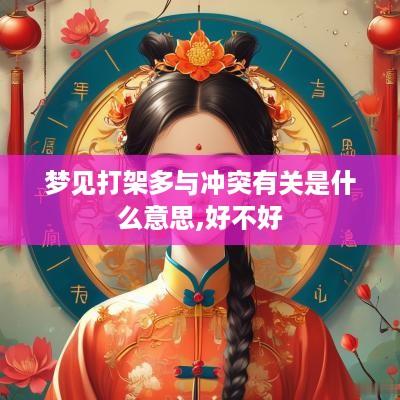 梦见打架多与冲突有关是什么意思,好不好