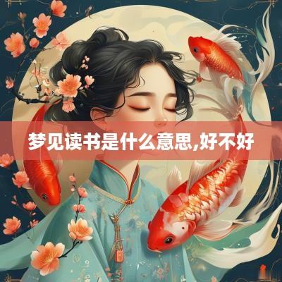 梦见读书是什么意思,好不好