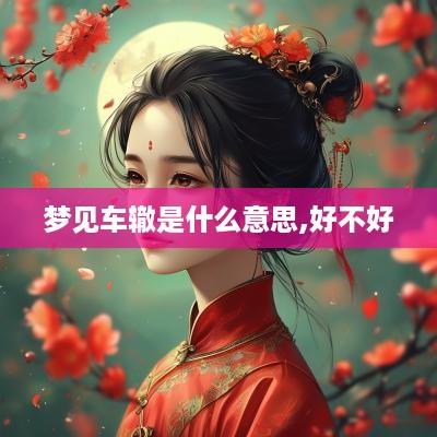 梦见车辙是什么意思,好不好