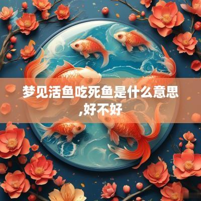 梦见活鱼吃死鱼是什么意思,好不好