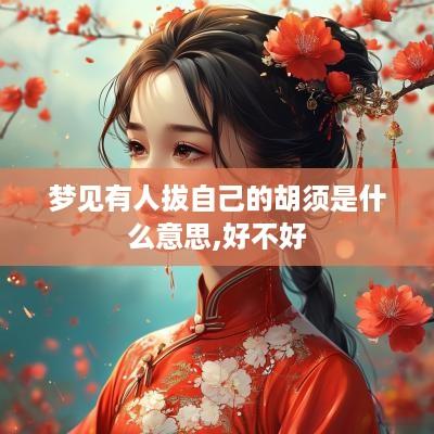 梦见有人拔自己的胡须是什么意思,好不好