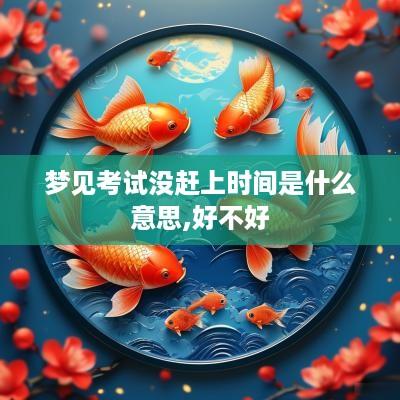 梦见考试没赶上时间是什么意思,好不好