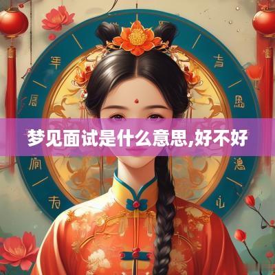 梦见面试是什么意思,好不好