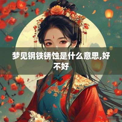 梦见钢铁锈蚀是什么意思,好不好