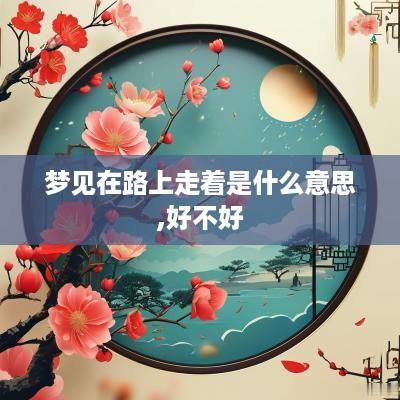 梦见在路上走着是什么意思,好不好