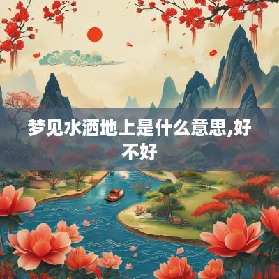 梦见水洒地上是什么意思,好不好