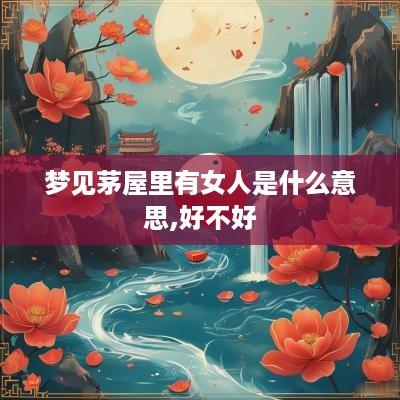 梦见茅屋里有女人是什么意思,好不好
