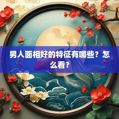 男人面相好的特征有哪些？怎么看？