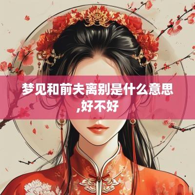 梦见和前夫离别是什么意思,好不好