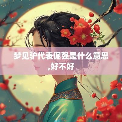 梦见驴代表倔强是什么意思,好不好
