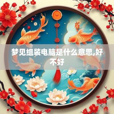 梦见组装电脑是什么意思,好不好
