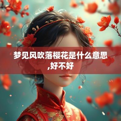 梦见风吹落樱花是什么意思,好不好