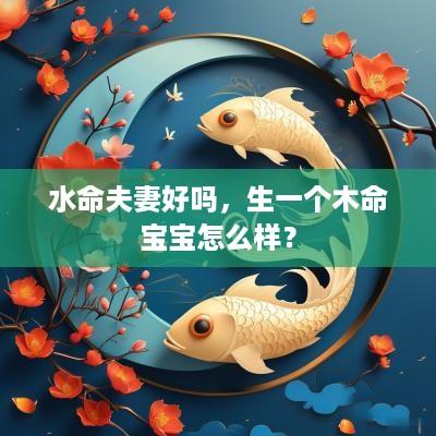 水命夫妻好吗，生一个木命宝宝怎么样？