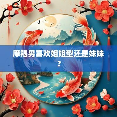 摩羯男喜欢姐姐型还是妹妹？
