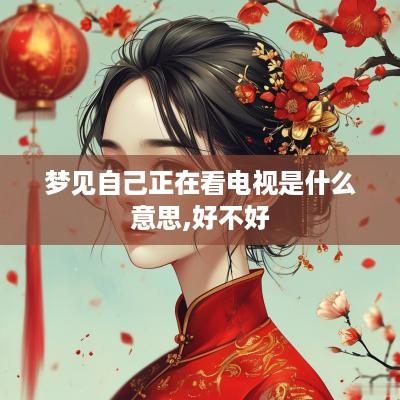 梦见自己正在看电视是什么意思,好不好