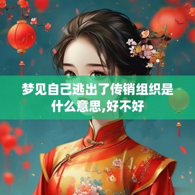梦见自己逃出了传销组织是什么意思,好不好