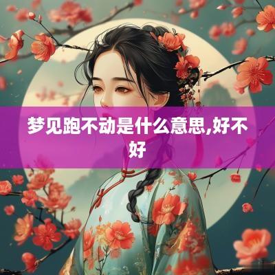 梦见跑不动是什么意思,好不好