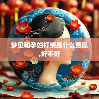 梦见和孕妇打架是什么意思,好不好
