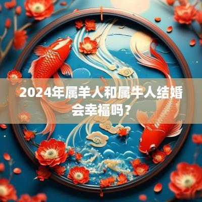 2025年属羊人和属牛人结婚会幸福吗？