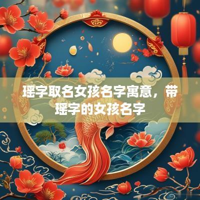瑶字取名女孩名字寓意，带瑶字的女孩名字