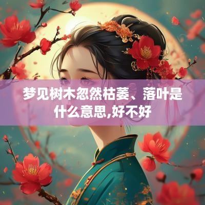 梦见树木忽然枯萎、落叶是什么意思,好不好