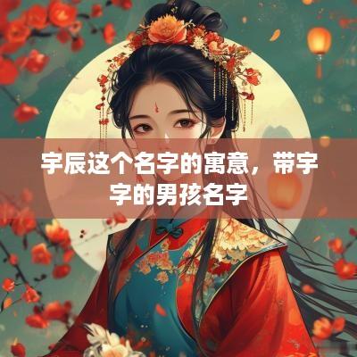 宇辰这个名字的寓意，带宇字的男孩名字