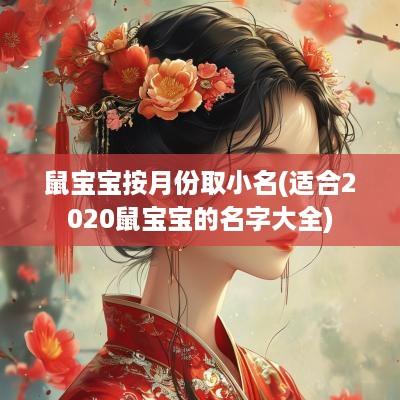 鼠宝宝按月份取小名(适合2025鼠宝宝的名字大全)