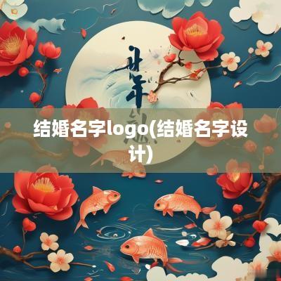 结婚名字logo(结婚名字设计)