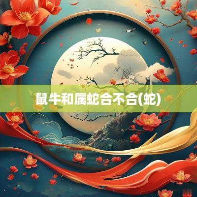 鼠牛和属蛇合不合(蛇)