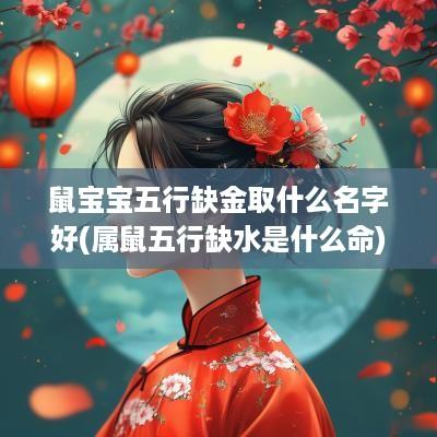 鼠宝宝五行缺金取什么名字好(属鼠五行缺水是什么命)
