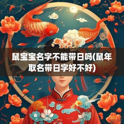 鼠宝宝名字不能带日吗(蛇年取名带日字好不好)