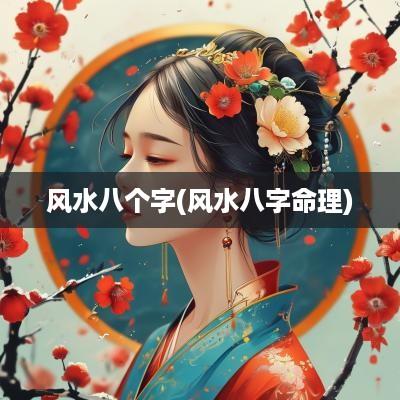 风水八个字(风水八字命理)