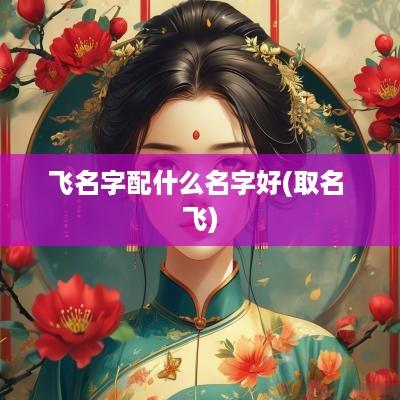 飞名字配什么名字好(取名 飞)