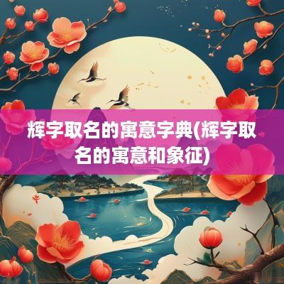 辉字取名的寓意字典(辉字取名的寓意和象征)