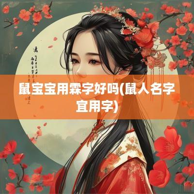 鼠宝宝用霖字好吗(鼠人名字宜用字)