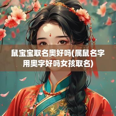 鼠宝宝取名奥好吗(属鼠名字用奥字好吗女孩取名)