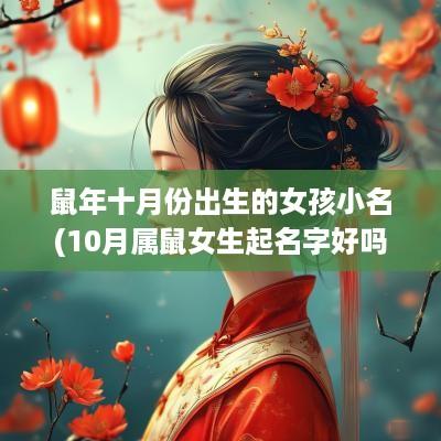 蛇年十月份出生的女孩小名(10月属鼠女生起名字好吗视频)