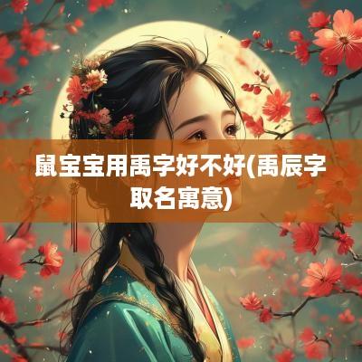 鼠宝宝用禹字好不好(禹辰字取名寓意)
