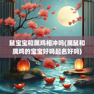 鼠宝宝和属鸡相冲吗(属鼠和属鸡的宝宝好吗起名好吗)
