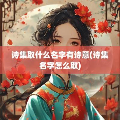 诗集取什么名字有诗意(诗集名字怎么取)