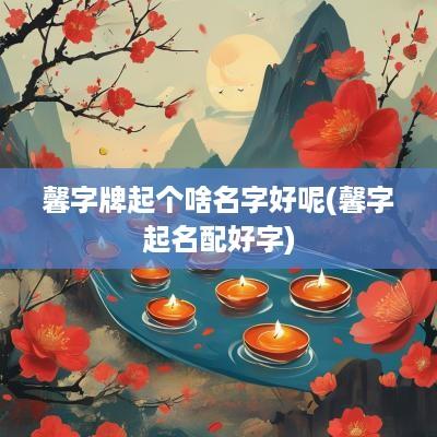 馨字牌起个啥名字好呢(馨字起名配好字)