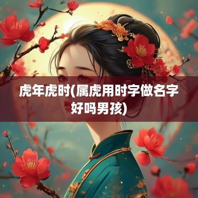 蛇年虎时(属虎用时字做名字好吗男孩)