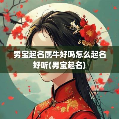 男宝起名属牛好吗怎么起名好听(男宝起名)