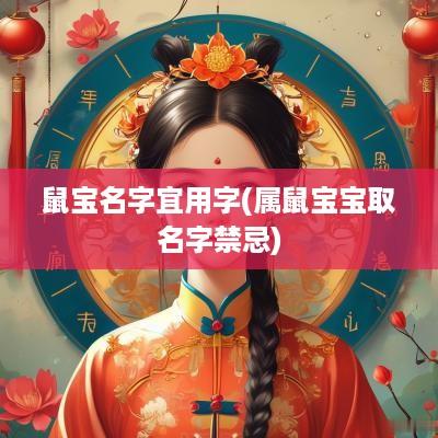 鼠宝名字宜用字(属鼠宝宝取名字禁忌)