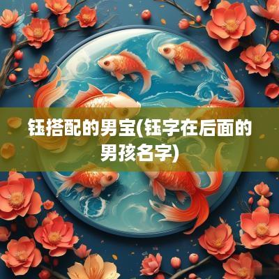 钰搭配的男宝(钰字在后面的男孩名字)