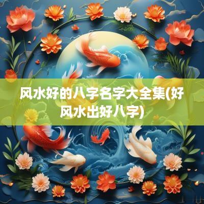 风水好的八字名字大全集(好风水出好八字)