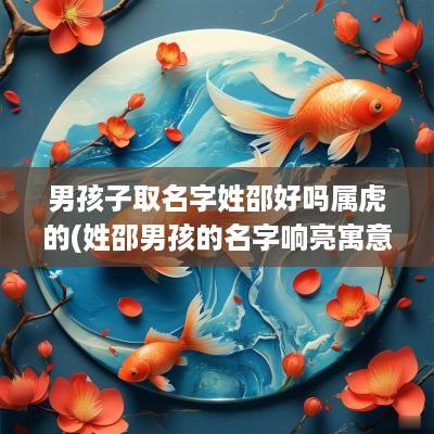 男孩子取名字姓邵好吗属虎的(姓邵男孩的名字响亮寓意好)