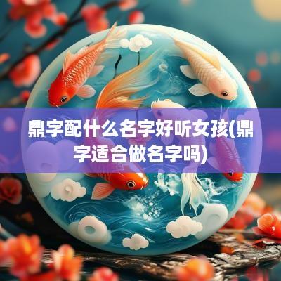 鼎字配什么名字好听女孩(鼎字适合做名字吗)