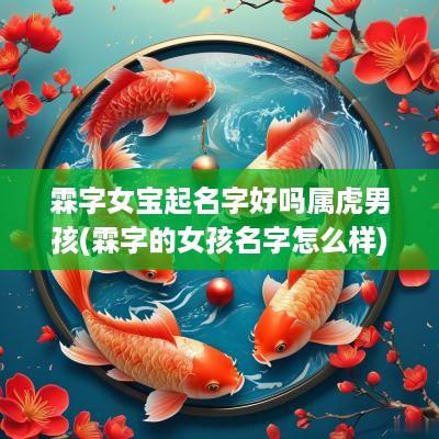 霖字女宝起名字好吗属虎男孩(霖字的女孩名字怎么样)
