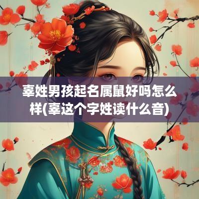 辜姓男孩起名属鼠好吗怎么样(辜这个字姓读什么音)